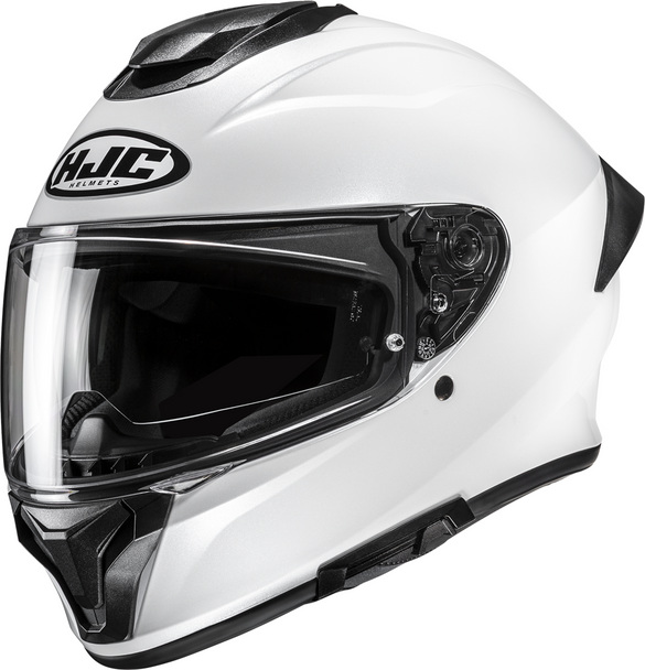 Hjc Helmet C71 Solid Pearl White Xs Fp69Nus3Pwhv