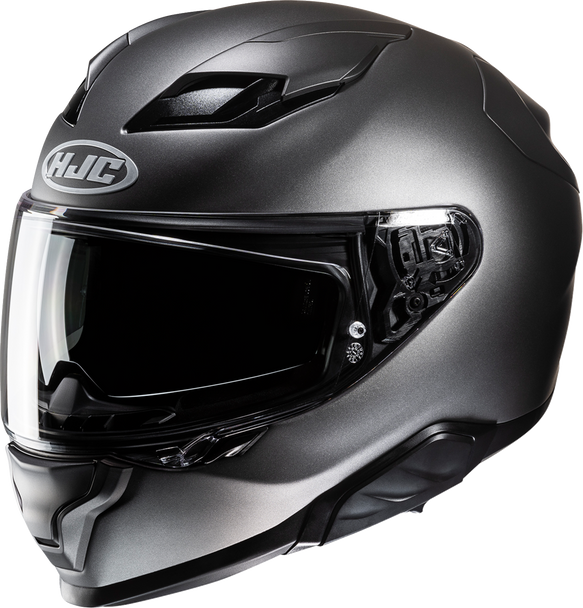 Hjc Helmet F71 Solid Sf Blk Titanium Xs Fa47Nus3Sbtv