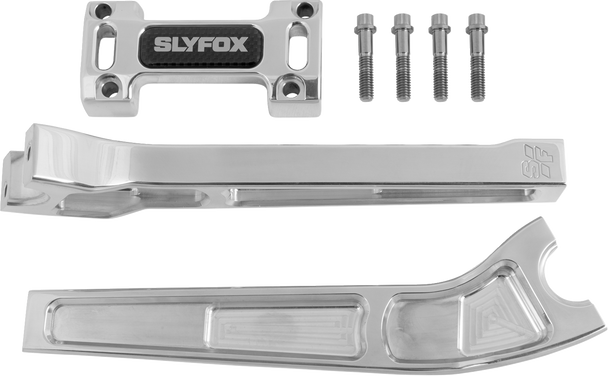 Slyfox Riser 10" Pullback Black 1 1/8" Clamp Sf-1004-10-B