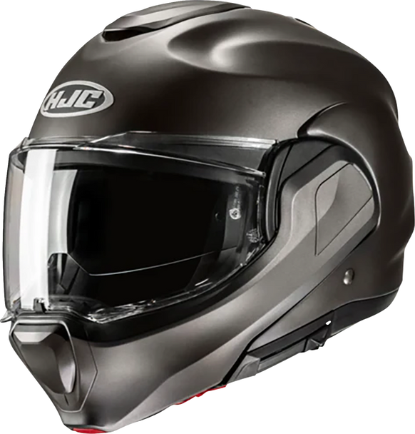 Hjc Helmet F100 Solid Sf Titanium Lg Eh06Nus6Sftv