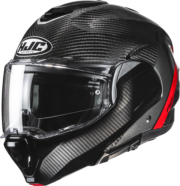 Hjc Helmet F100 Carbon Stan Mc1 Xl Eb20Nus7001V