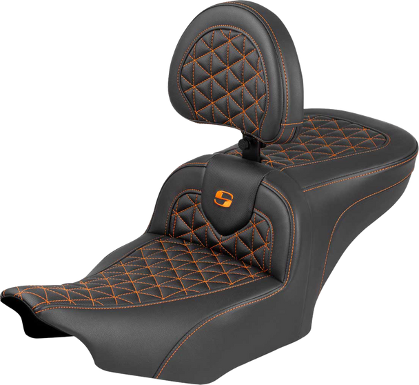 Saddlemen Seat Roadsofa Sr Br Org Stitch 823-07-210B3