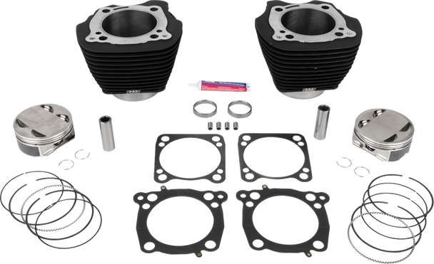 S&S Cycle Cylindrkit 136"Stck Blt 4.84",4.32"Bore,4.625"Strkwbnohi M8 910-0849A