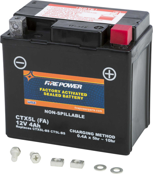 Fire Power Battery Ctx5L Sealed Factory Activated Ctx5L-Bs(Fa)