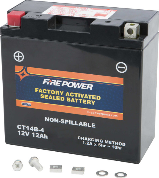 Fire Power Battery Ct14B-4 Ct14B Sealed Factory Activated Ct14B-4
