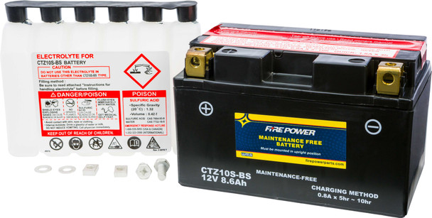 Fire Power Battery Ctz10S-Bs Maintenance Free Ctz10S-Bs