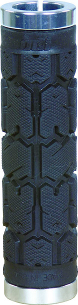 Odi Rogue No Flange Lock-On Grips Black/Silver 130Mm L31Rgb-S
