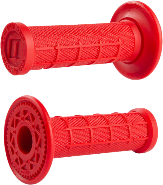 Odi Mini Mx Half Waffle Grips Red H01Mmr