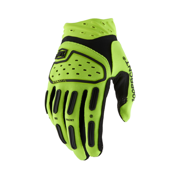 100% Airmatic 2 Gloves Fluo Yellow Md 10041-00007