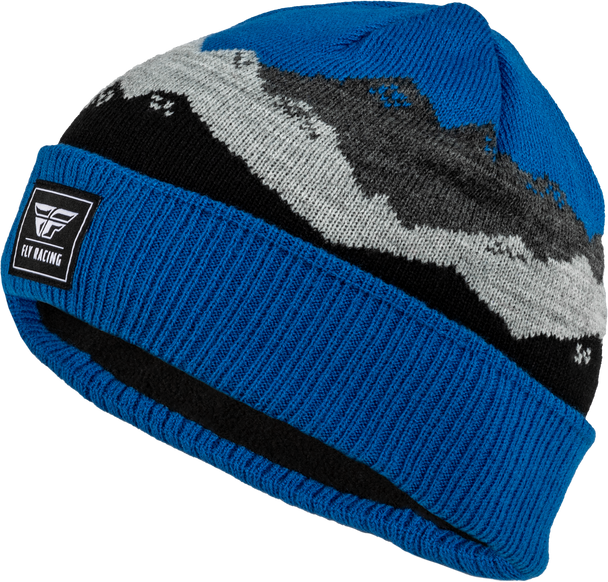 Fly Racing Youth Fly Snow Beanie Black 22.4073 Royal