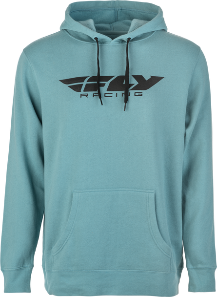 Fly Racing Fly Corporate Pullover Hoodie Dusty Slate Lg 354-0193L