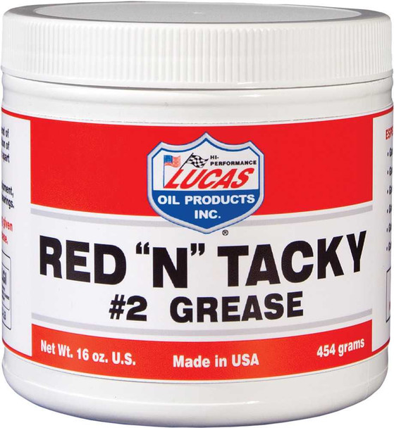 Lucas Red 'N' Tacky #2 Grease 1Lb Tub 10574