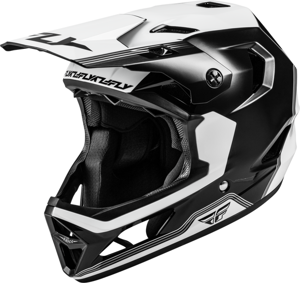 Fly Racing Rayce Repeat Bicycle Helmet Black/White Xl 73-3620X