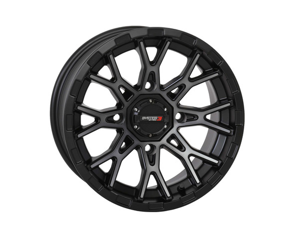 System 3 St6 Wheel 14X7 4+3 (+10Mm) 4/137 Matte Dark Tint 14S3-6136