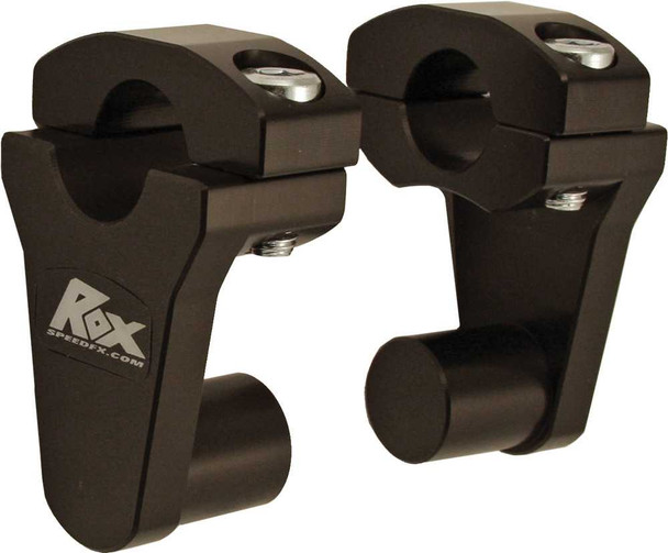 Rox Elite Series Pivot Handlebar Riser 2" Black 1R-P2Ppk