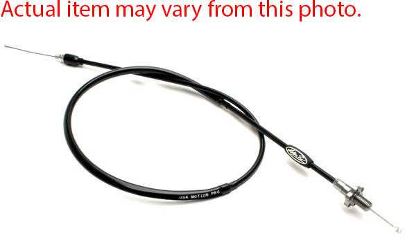 Motion Pro Black Vinyl Throttle Cable 01-0604