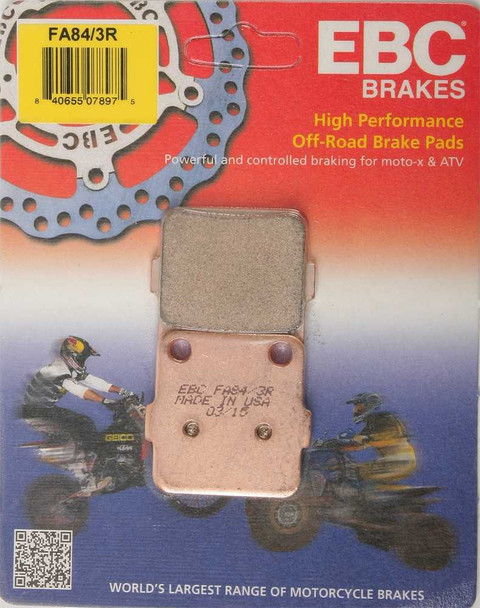 Ebc Brake Pads Fa84/3R Sintered R Series Fa84/3R