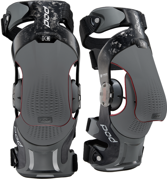 Pod K8 3.0 Knee Brace Carbon (Pr) Carbon/Graphite Md K830-Cdk-Pr-Md