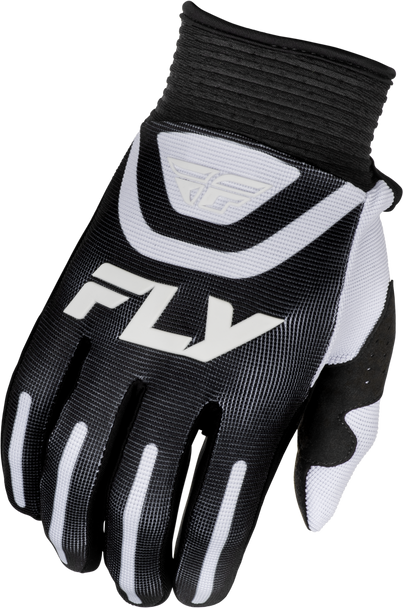 Fly Racing F-16 Gloves Black/White 3X 378-9123X