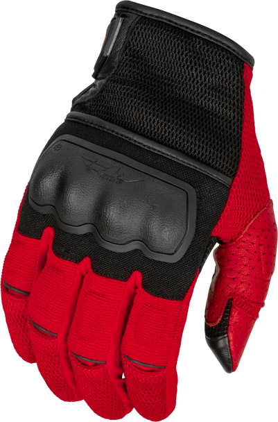 Fly Racing Coolpro Force Gloves Black/Red 2X 476-41292X