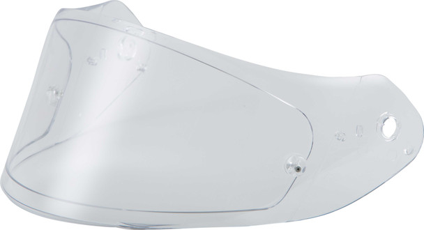 Scorpion Exo R2000/R710/R410 Pinlock Race Shield Clear W/Tear-Off Posts 52-527-50