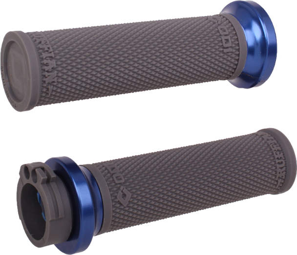 Odi Rufian Grips Cable 1" Graphite/Blue V30Hcwh-U