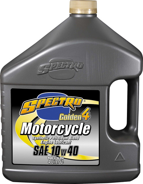Spectro Golden M/C Semi- Syn Oil 4T 10W40 4L 310349