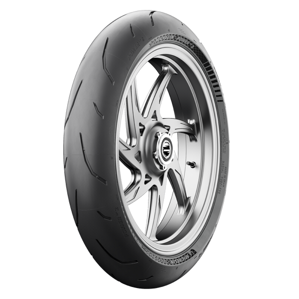 Michelin Tire Power Gp2 Front 120/70Zr17 (58W) Radial Tl 27281