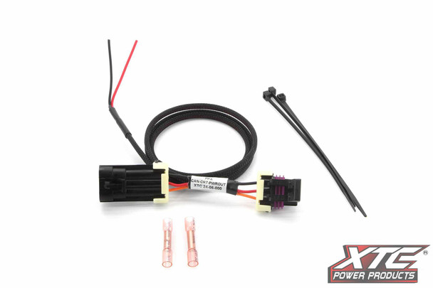 Xtc Power Products Plug N Play Power Out Whip/License Plate Com Can-Crt-Pwrout