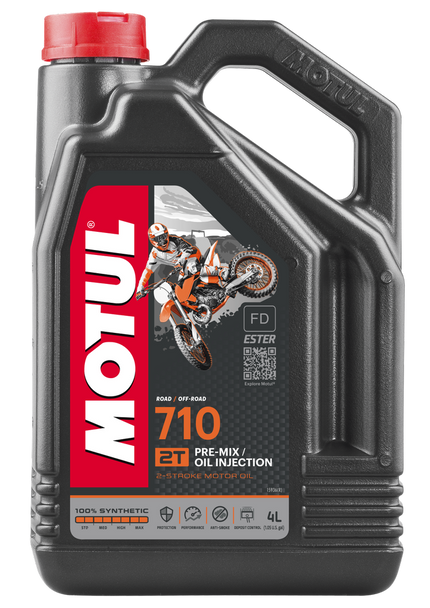 Motul 710 Racing Premix Oil 2T 4-1 1L 104035