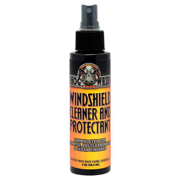 Hog Wash Windshield Cleaner And Protectant 4Oz Hw0884