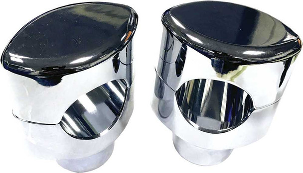 Harddrive Riser Kit For 1.25" Dia 1.5" Tall Chrome 240973