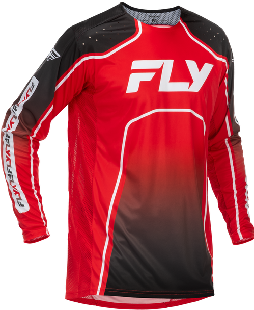 Fly Racing Youth Rayce Bicycle Jersey Red/Black/White Yl 379-052Yl