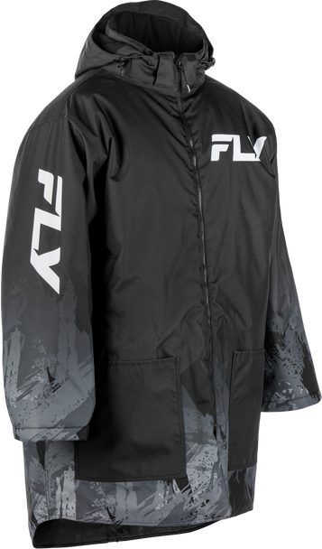 Fly Racing Pit Coat Black S/M 470-4053S