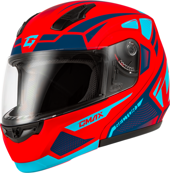 Gmax Md-04 Sector Helmet Matte Red/Blue 2X M1043998