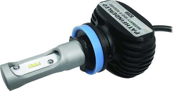 Pathfinder Rugged Fanless Led H11 Bulb 4000Lm Bright White Led H11Sfs