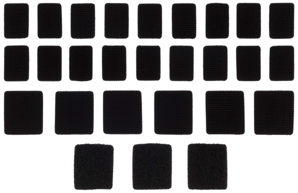 Pod Knee Brace Velcro Set (Black) Kp400-001-Os