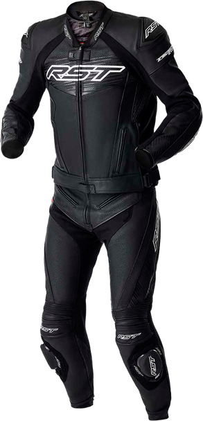 Rst Tractech Evo D3O Jacket Blk/Whi Leather Md 103635Whi-42