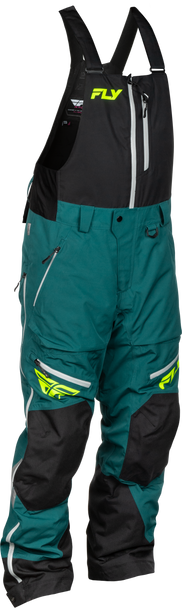 Fly Racing Incline Bib Teal/Black Xl 470-4248X
