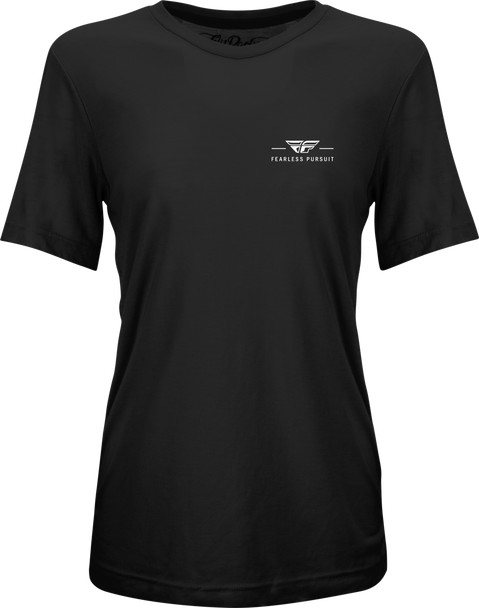 Fly Racing Women'S Fly Motto Tee Black Sm 356-0050S