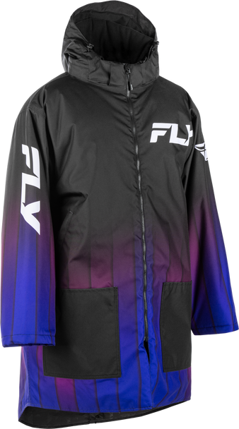 Fly Racing Pit Coat Purple L/Xl 470-4054L