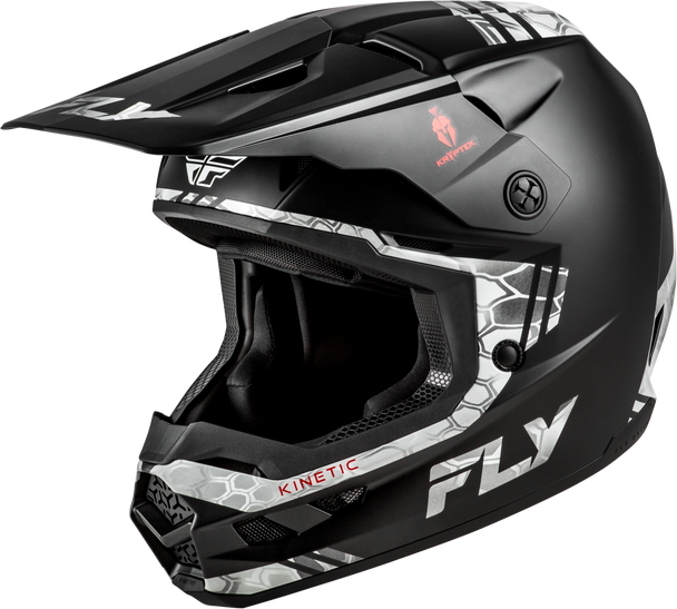Fly Racing Kinetic Verdict Kryptek Helmet Black/Grey Md 73-8728M