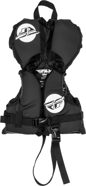 Fly Racing Infant Flotation Vest Black/White 221-30312
