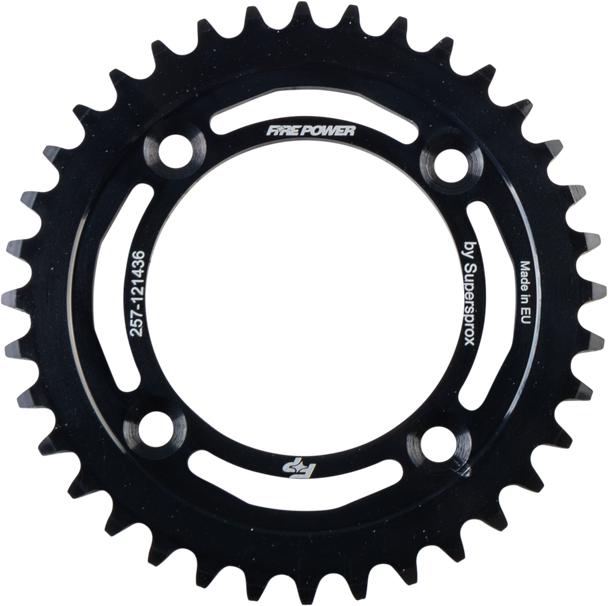 Fire Power Rear Sprocket Steel 36T Blk Fps-1214-36-Blk