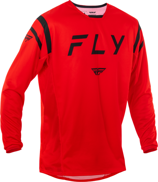 Fly Racing Kinetic Center Jersey Red/Black Lg 378-522L