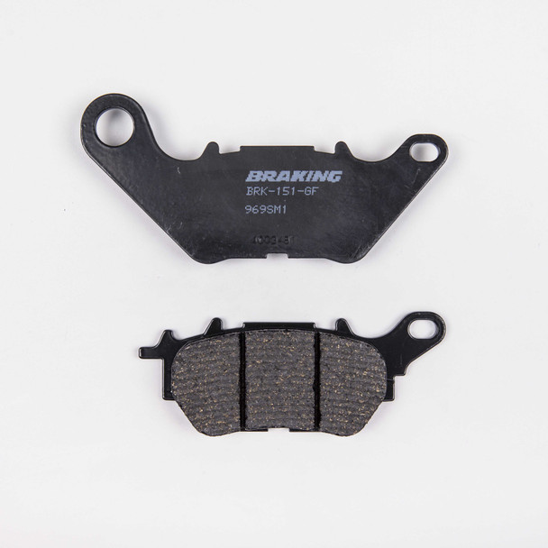Braking Brake Pad Semi Metallic 968Sm1