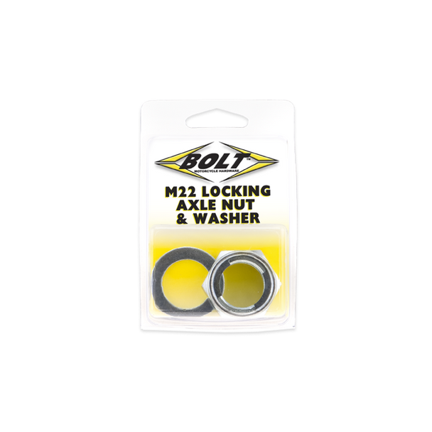 Bolt Motorcycle Accessories Locking Axle Nut 22Mm Axn22