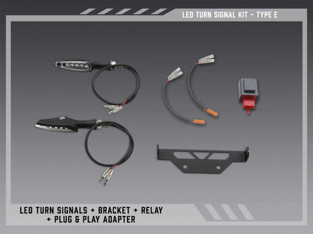 Yoshimura Fe V2 Stnd Led Turn Sig Kit E 075Bg-Std-E-K