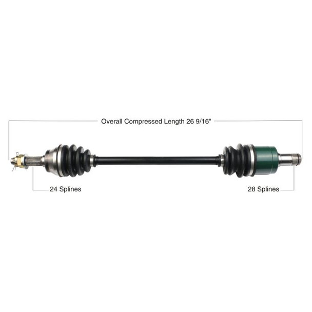 Tytaneum Tytaneum Oe Replacement Cv Axle John Deere Rear Right 813-0099