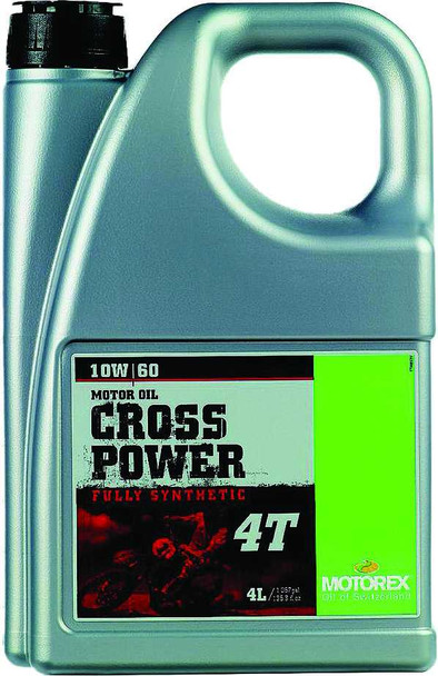 Motorex Cross Power Motor Oil 4T 10W60 4L 306217